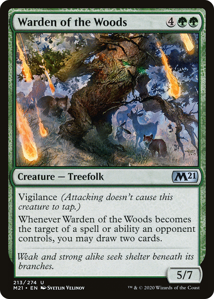 Warden of the Woods (M21-213) [Core Set 2021]