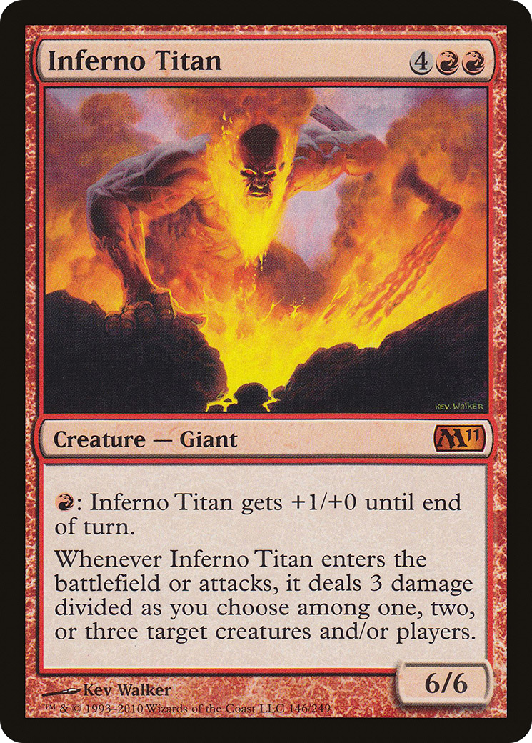 Inferno Titan (M11-146) [Magic 2011] Foil