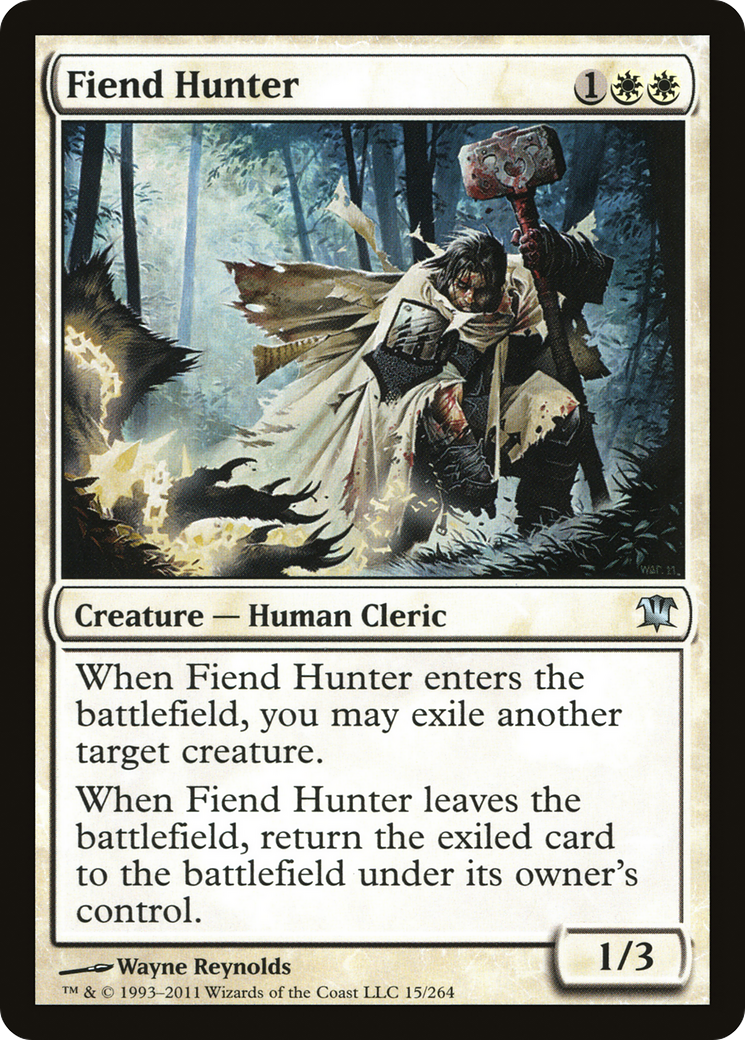 Fiend Hunter (ISD-015) [Innistrad] Foil