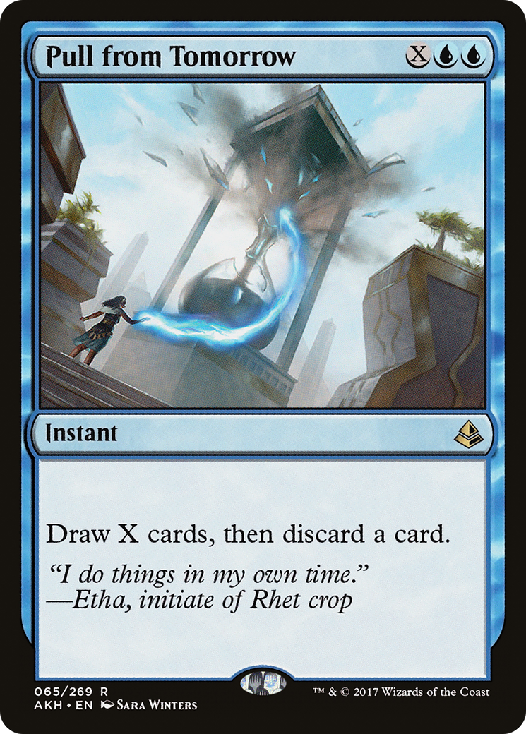 Pull from Tomorrow (AKH-065) [Amonkhet]
