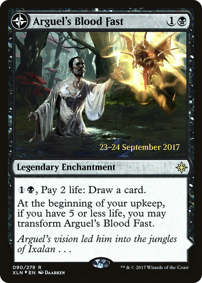 Arguel's Blood Fast (PRE-90S) [Ixalan Promos] Foil