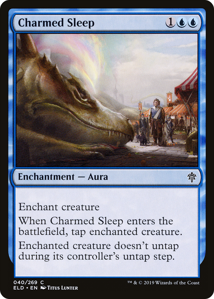 Charmed Sleep (ELD-040) [Throne of Eldraine] Foil