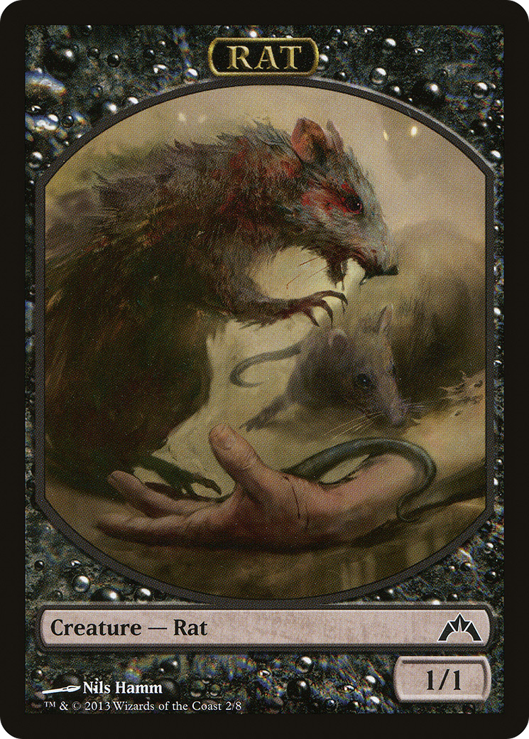 Rat Token (GTC-002) [Gatecrash Tokens]