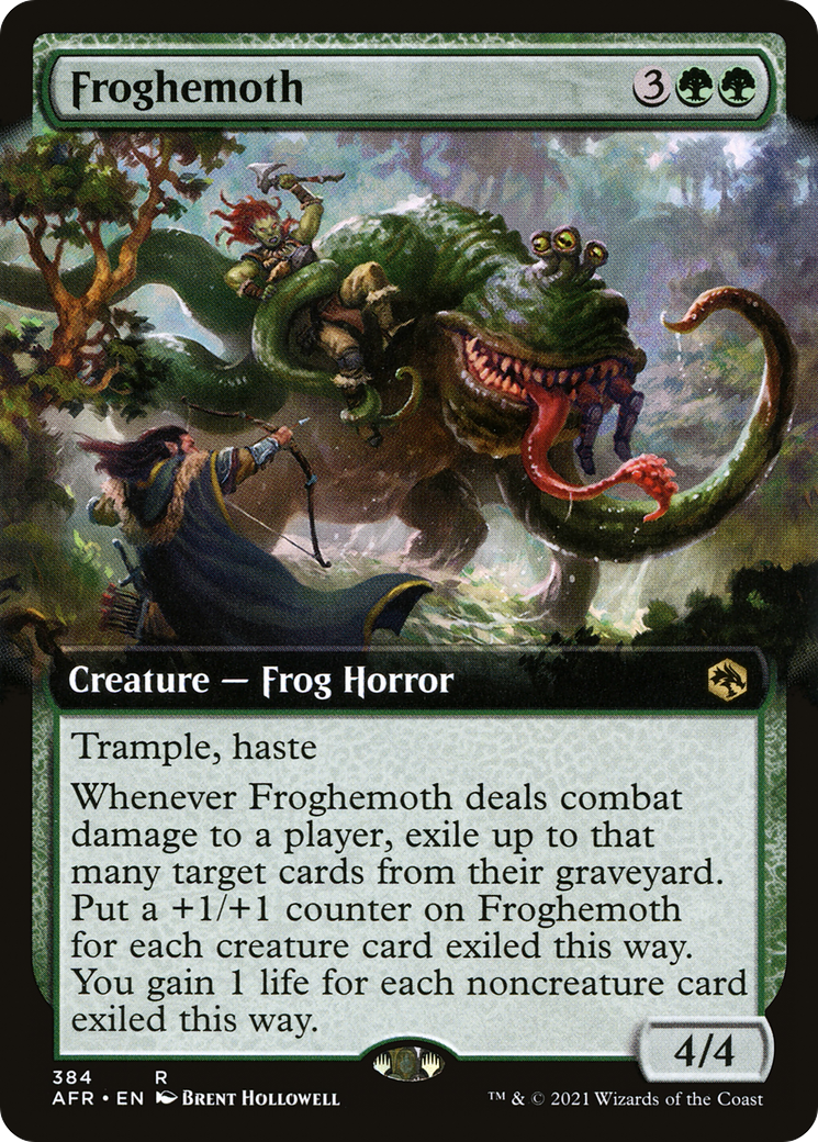 Froghemoth (Extended Art) (AFR-384) [Adventures in the Forgotten Realms] Foil