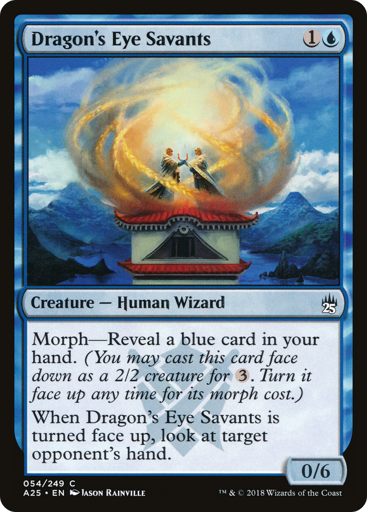 Dragon's Eye Savants (A25-054) [Masters 25] Foil