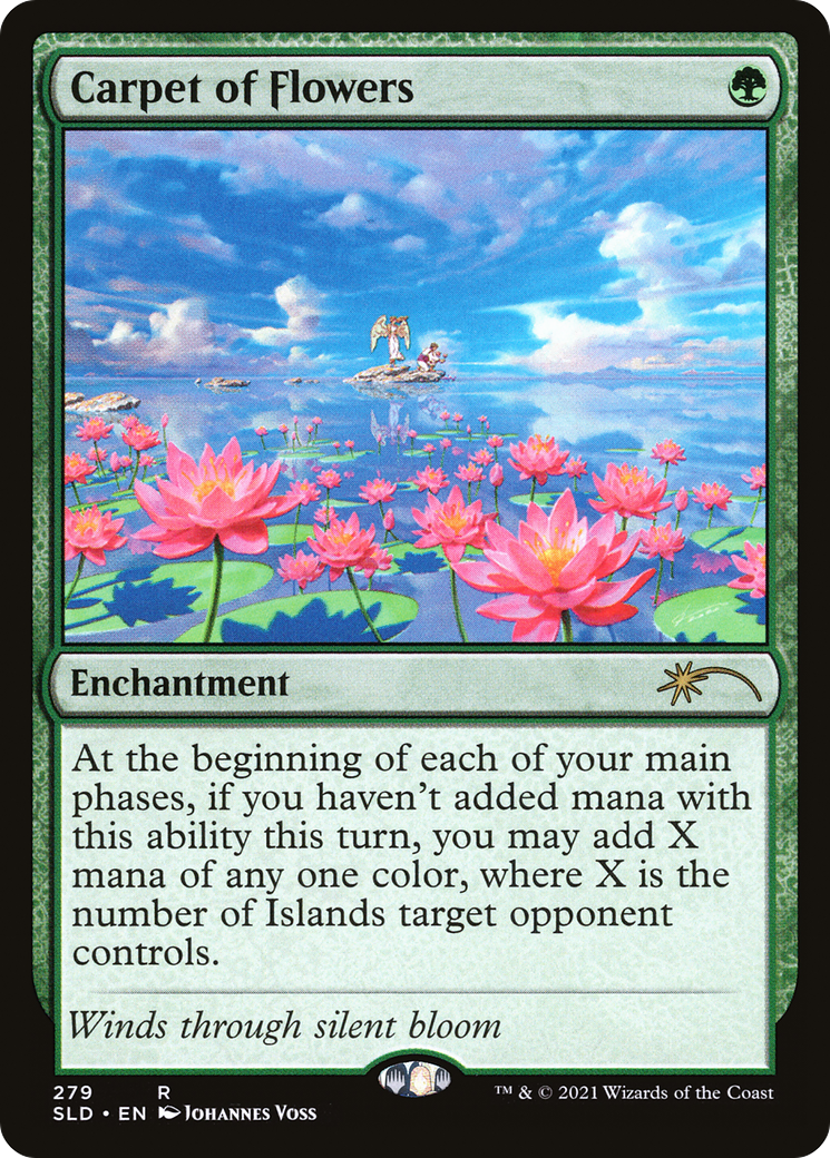 Carpet of Flowers (SLD-279) [Secret Lair Drop] Foil