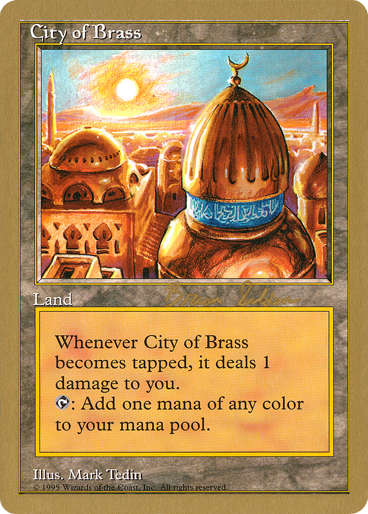 City of Brass - 1998 Brian Selden [CHR] [World Championship Decks 1998]