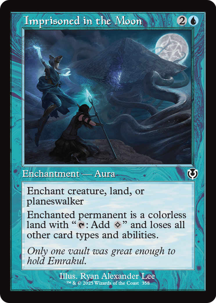 Imprisoned in the Moon (Retro Frame) (INR-358) [Innistrad Remastered] Foil