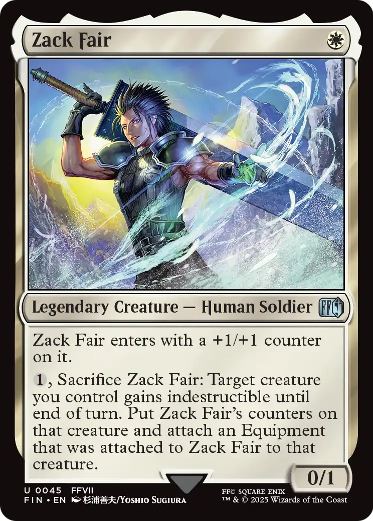 Zack Fair (FIN-045) [FINAL FANTASY]