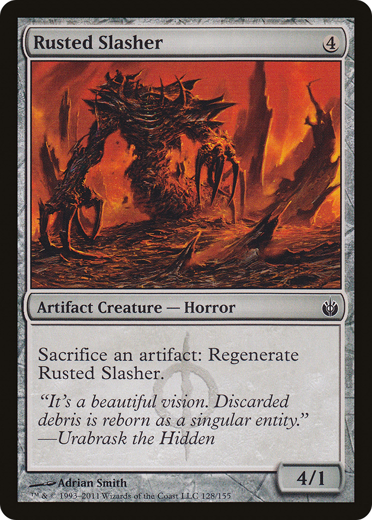 Rusted Slasher (MBS-128) [Mirrodin Besieged]