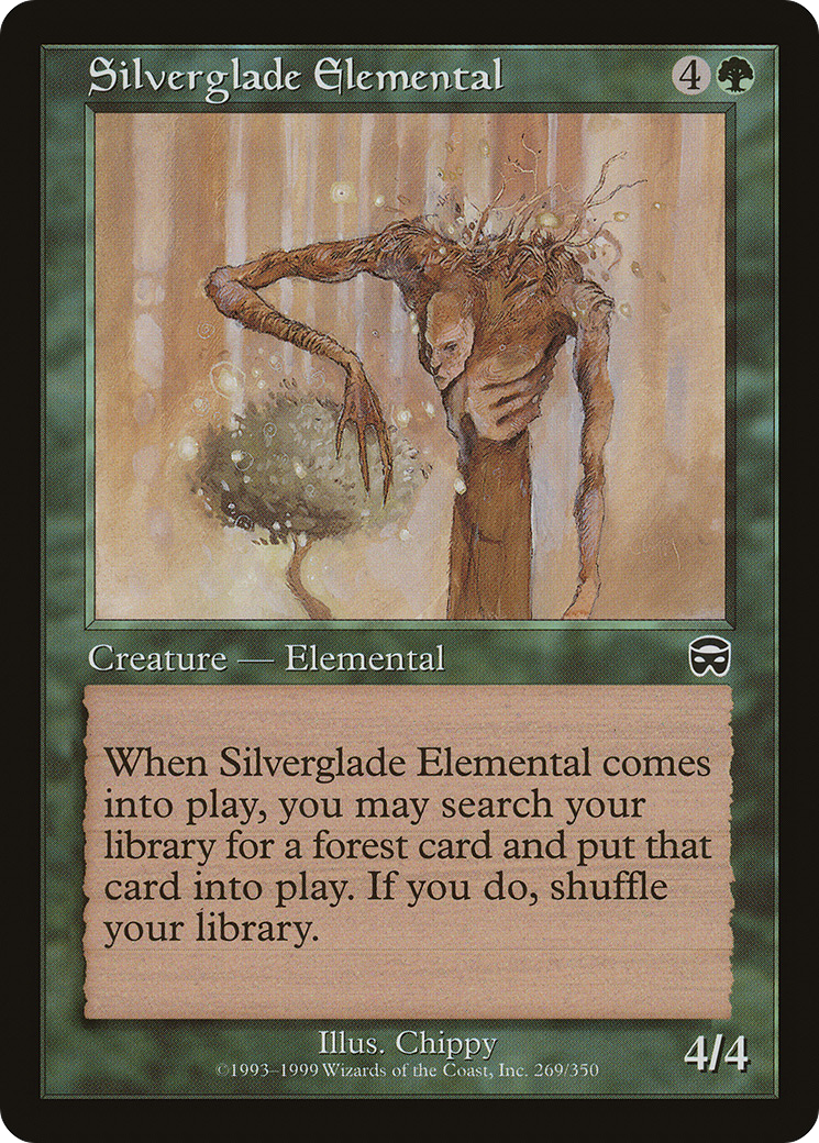 Silverglade Elemental (MMQ-269) [Mercadian Masques]