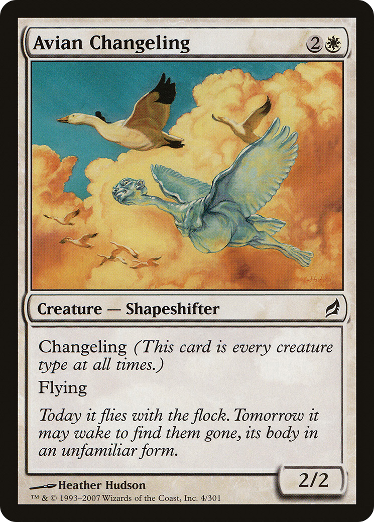 Avian Changeling (LRW-004) [Lorwyn]