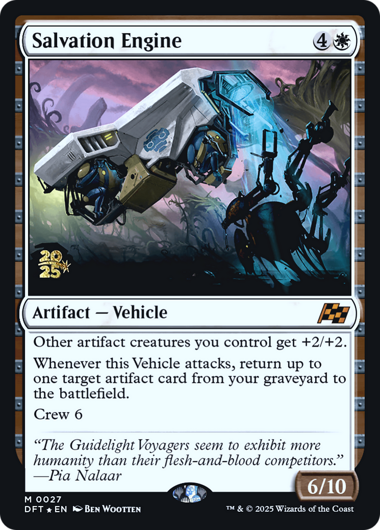 Salvation Engine (PRE-027) [Prerelease Cards] Foil