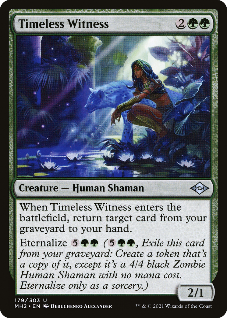 Timeless Witness (MH2-179) [Modern Horizons 2] Foil