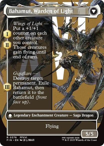 Dion, Bahamut's Dominant (Borderless) (FIN-376) [FINAL FANTASY]