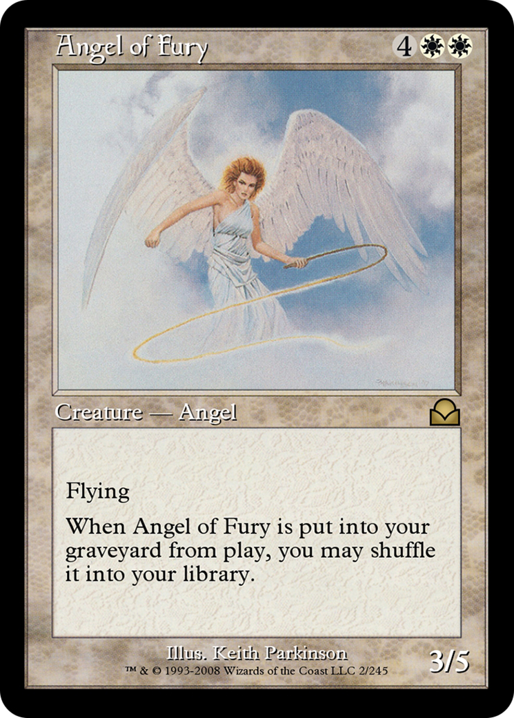 Angel of Fury (ME2-002) [Masters Edition II] Foil