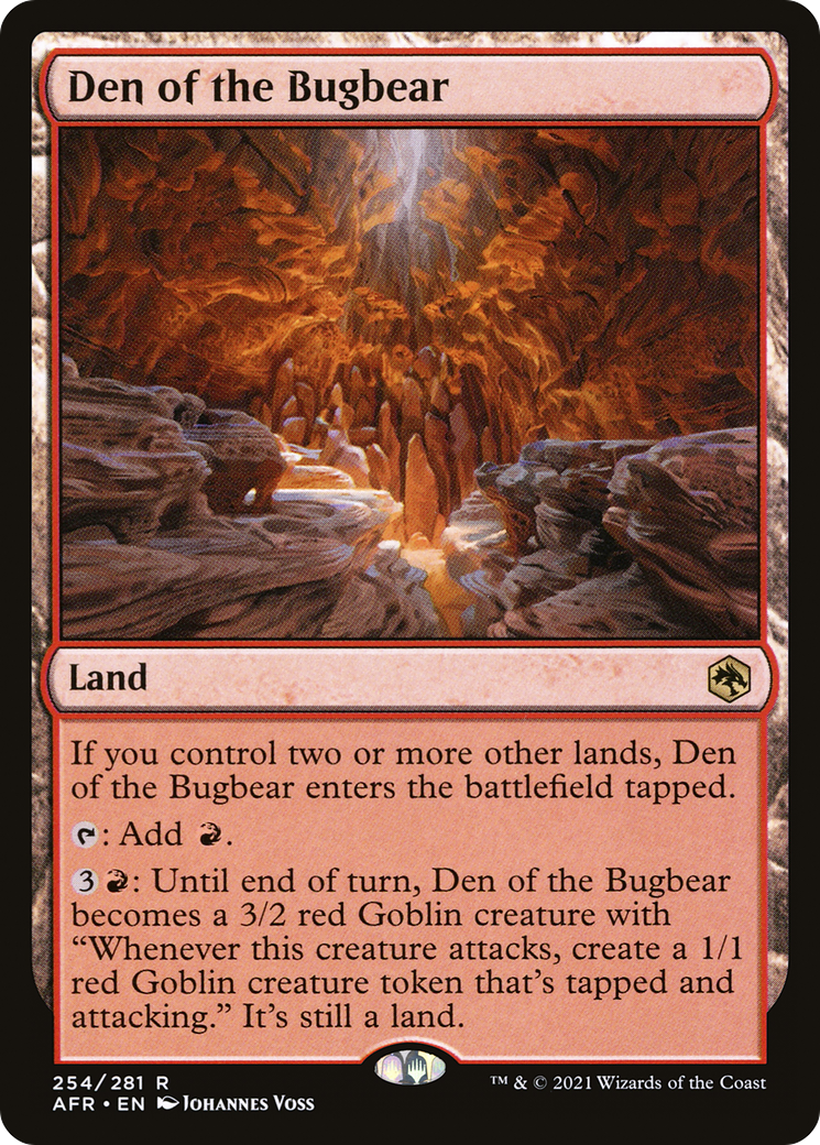 Den of the Bugbear (AFR-254) [Adventures in the Forgotten Realms] Foil
