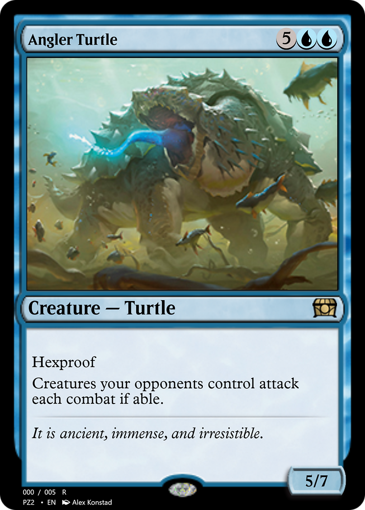 Angler Turtle (PZ2-70769) [Treasure Chest]