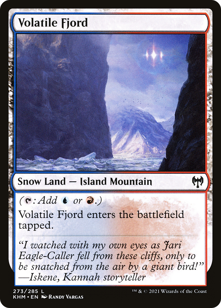 Volatile Fjord (KHM-273) [Kaldheim] Foil