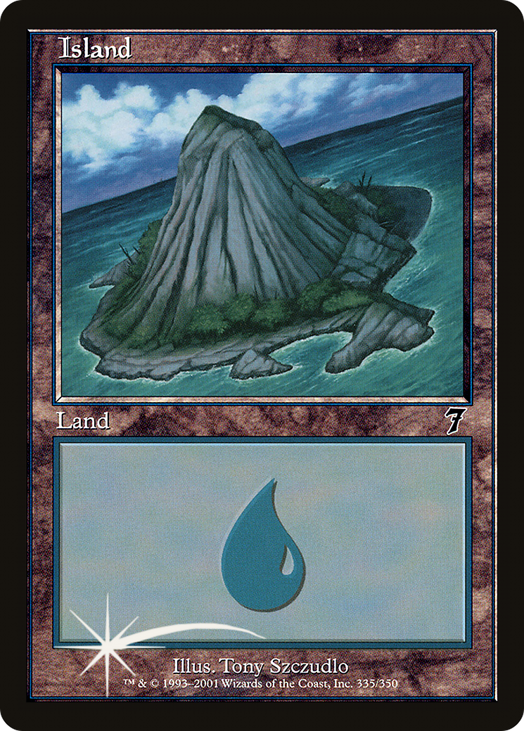 Island (7ED-335★) [7th Edition]