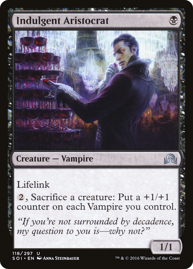 Indulgent Aristocrat (SOI-118) [Shadows over Innistrad]