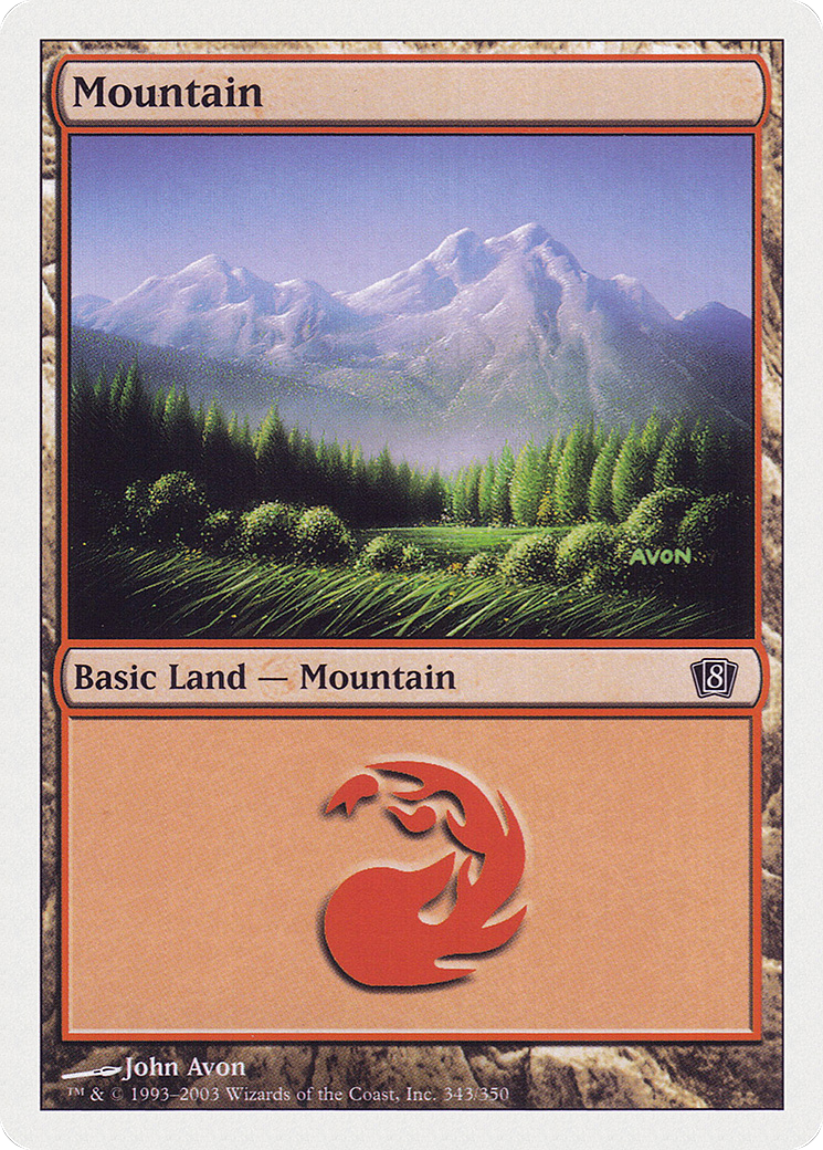 Mountain (8ED-343) [8th Edition]