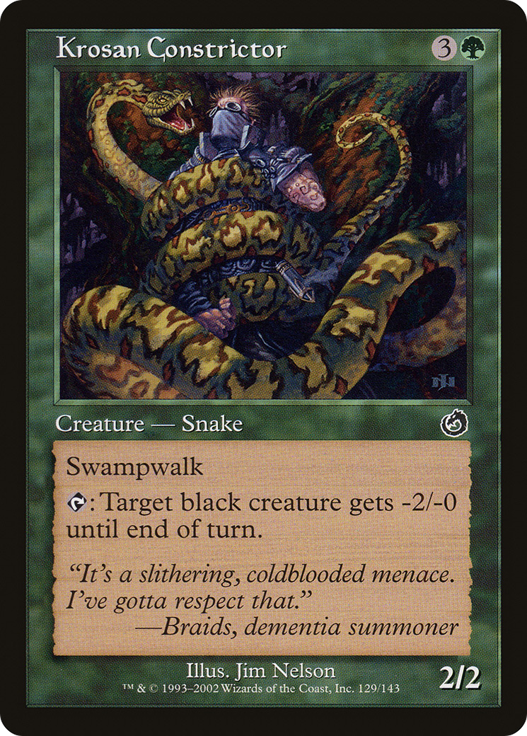Krosan Constrictor (TOR-129) [Torment]