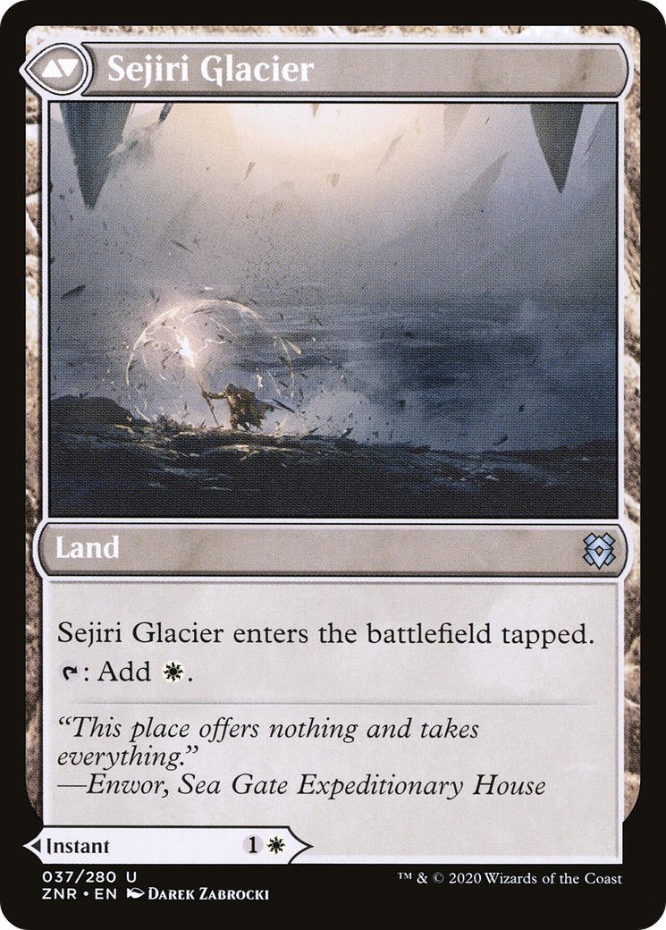 Sejiri Shelter (ZNR-037) [Zendikar Rising] Foil