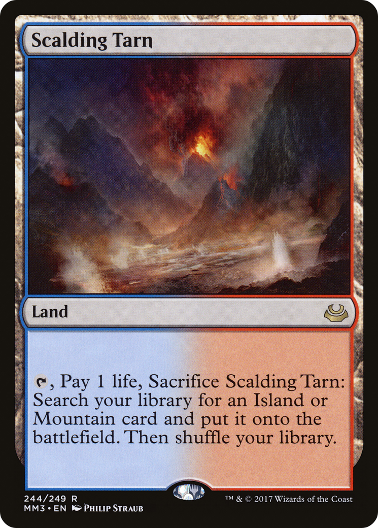 Scalding Tarn (MM3-244) [Modern Masters 2017] Foil