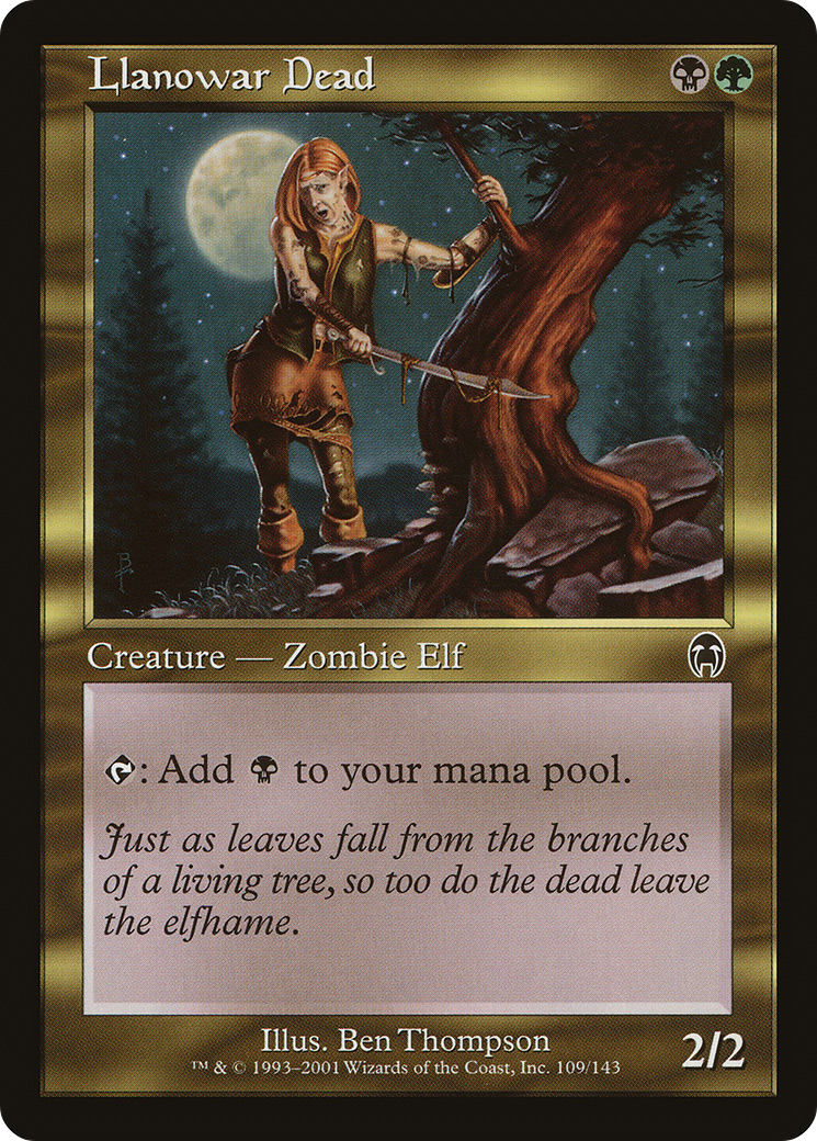 Llanowar Dead (APC-109) [Apocalypse]