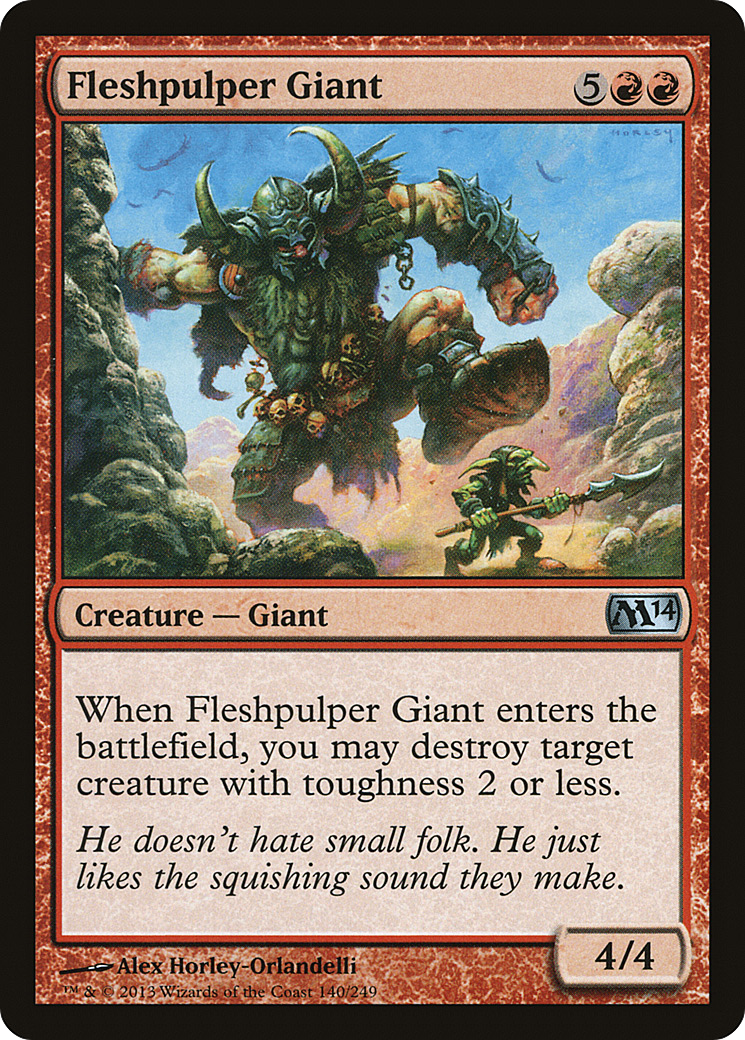Fleshpulper Giant (M14-140) [Magic 2014]