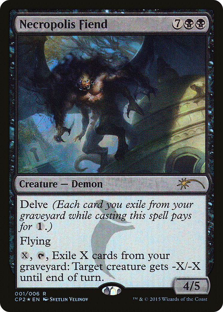 Necropolis Fiend (UMP-001) [Fate Reforged Clash Pack] Foil