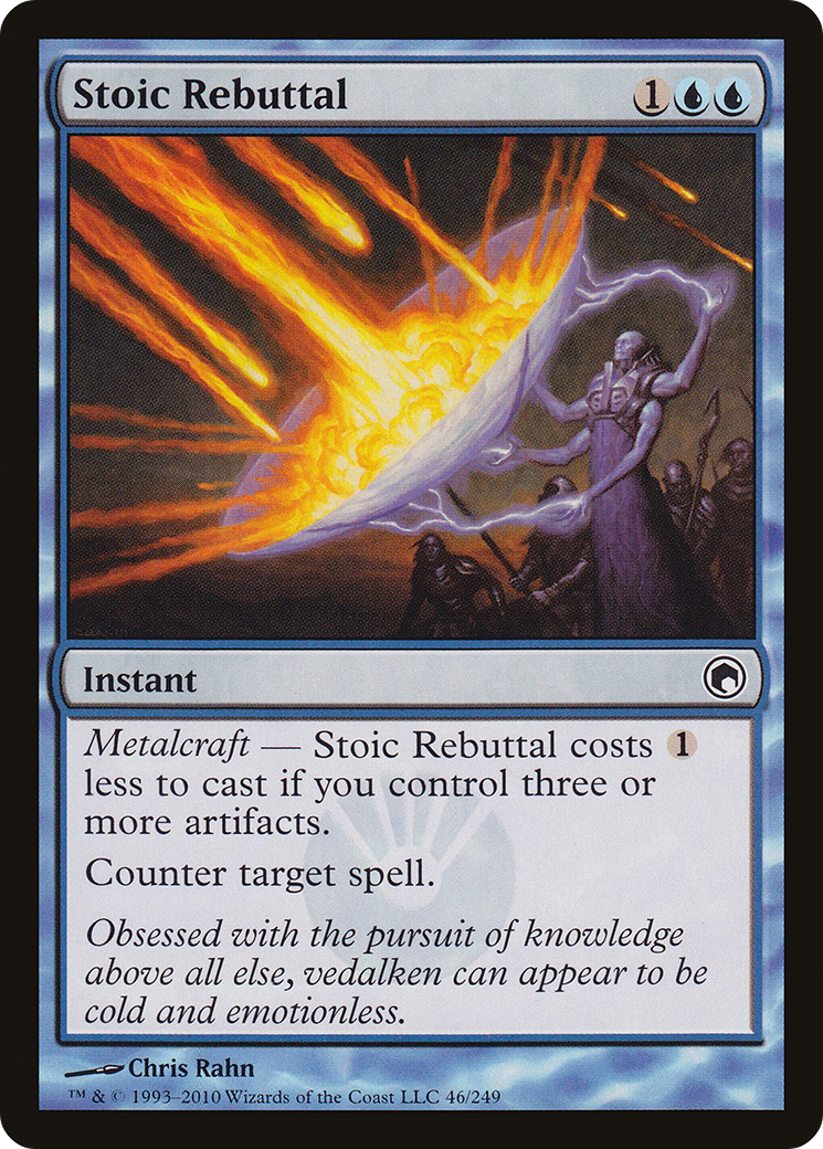 Stoic Rebuttal (SOM-046) [Scars of Mirrodin]