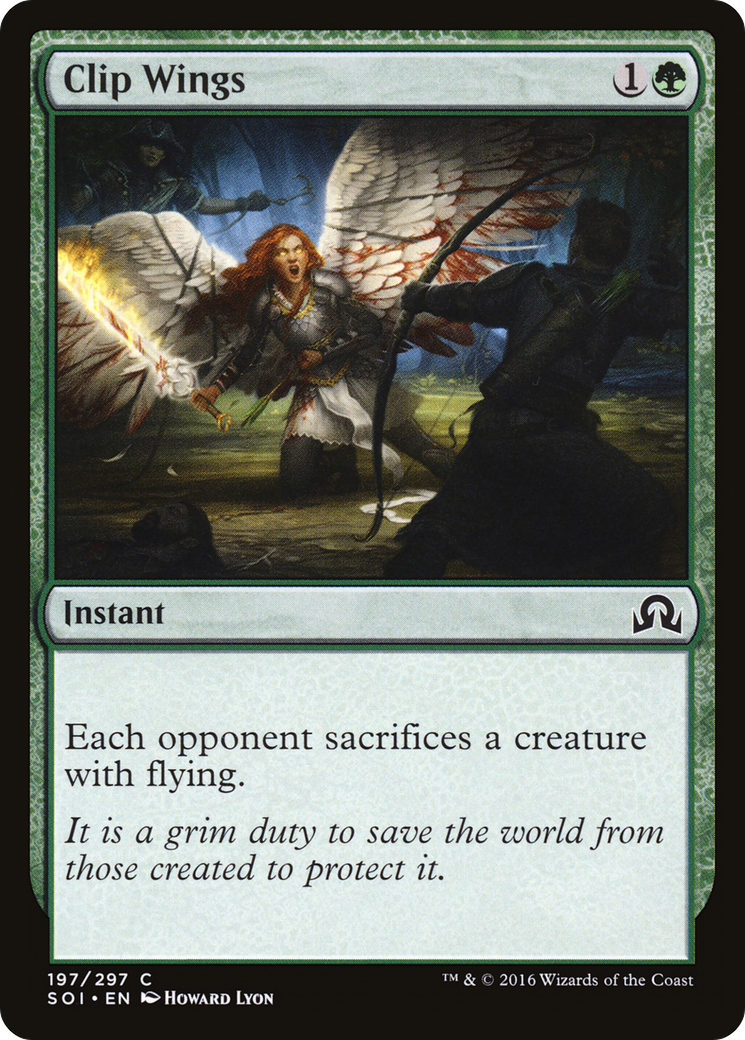 Clip Wings (SOI-197) [Shadows over Innistrad] Foil