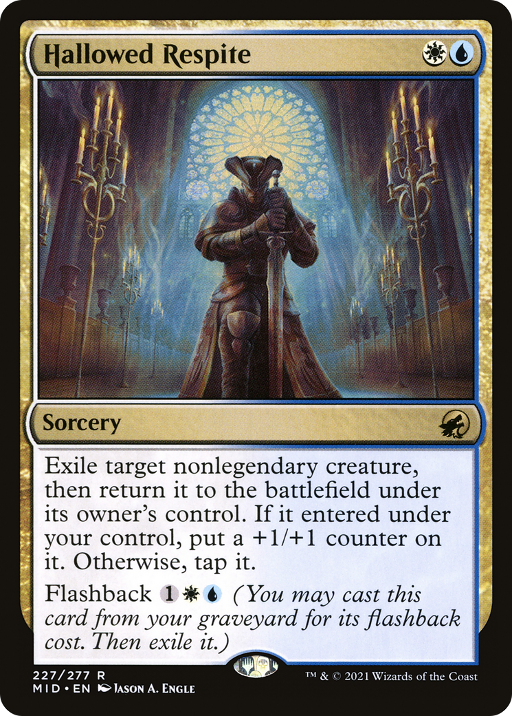 Hallowed Respite (MID-227) [Innistrad: Midnight Hunt] Foil