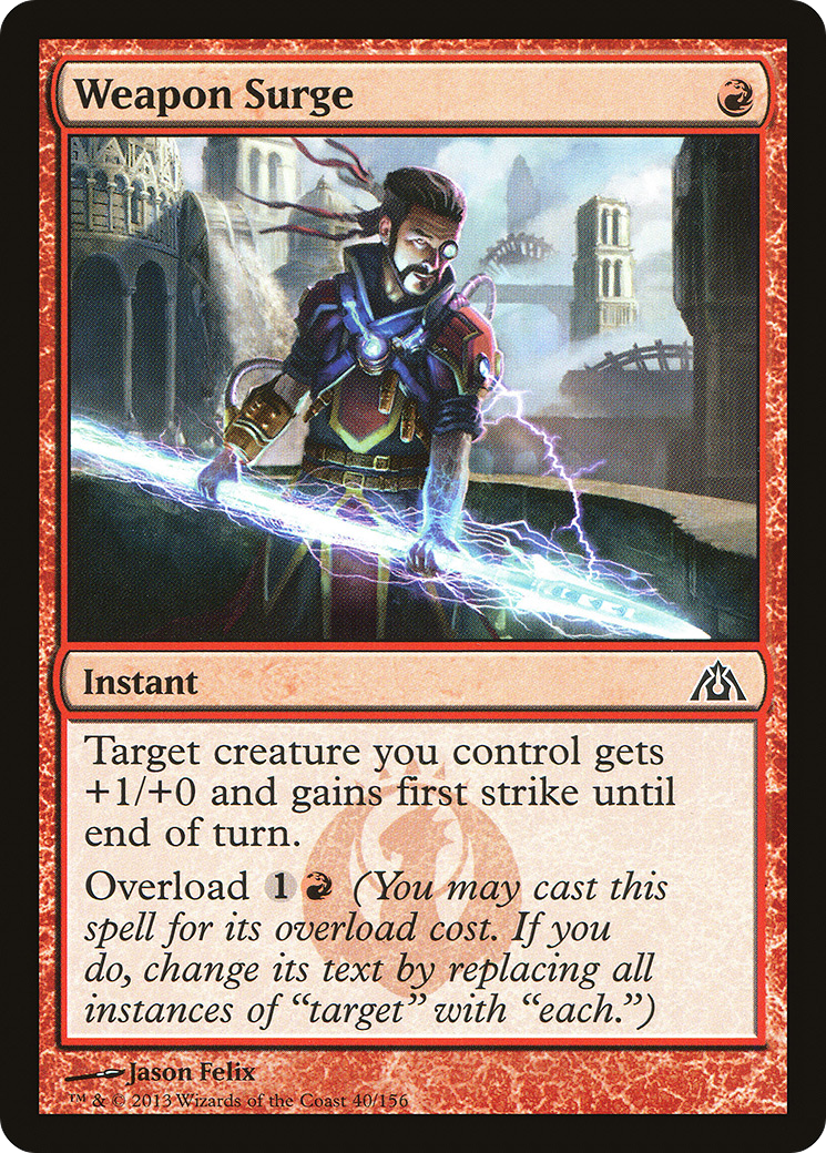 Weapon Surge (DGM-040) [Dragon's Maze]