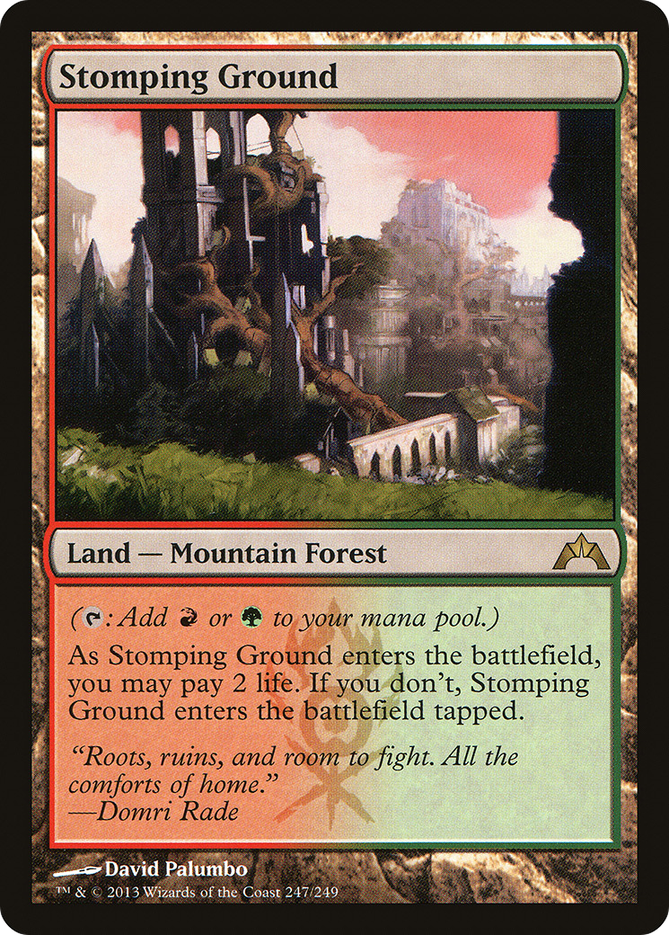 Stomping Ground (GTC-247) [Gatecrash] Foil