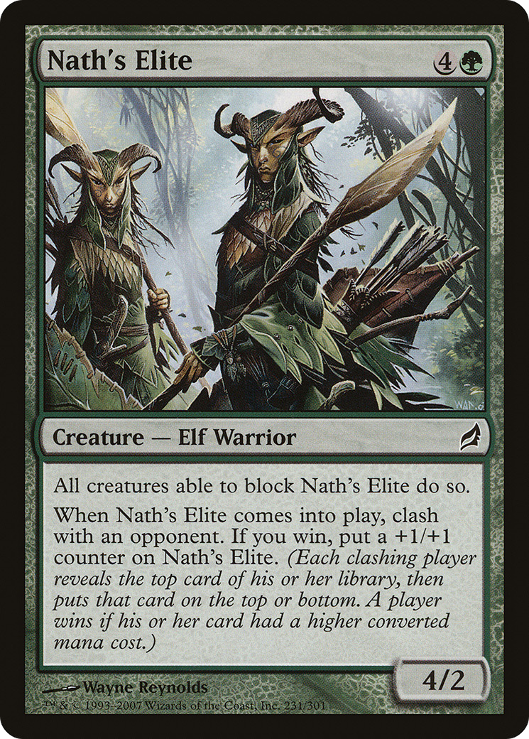 Nath's Elite (LRW-231) [Lorwyn] Foil