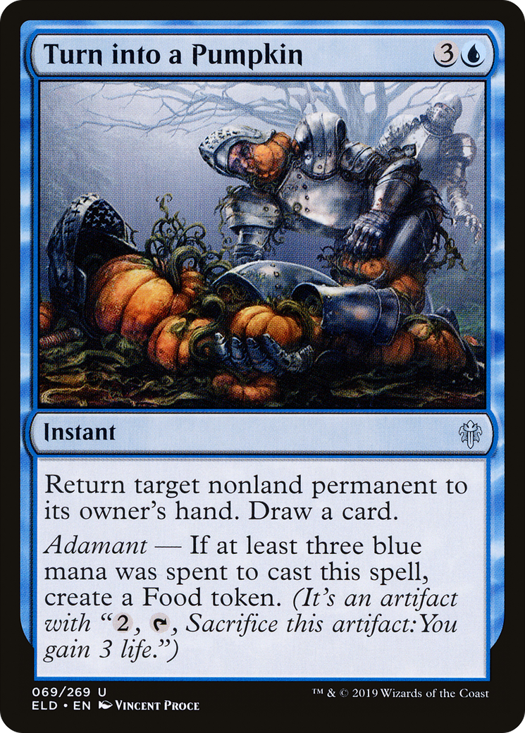 Turn into a Pumpkin (ELD-069) [Throne of Eldraine] Foil
