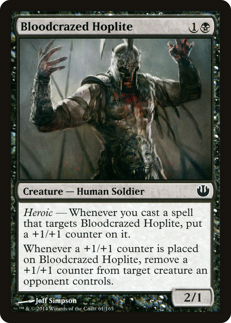 Bloodcrazed Hoplite (JOU-061) [Journey into Nyx]
