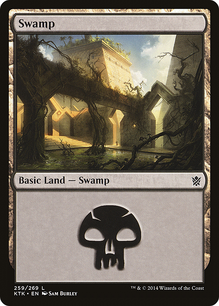 Swamp (KTK-259) [Khans of Tarkir]