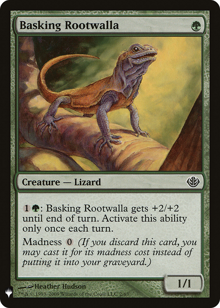 Basking Rootwalla (LIST-DDD-2) [The List]