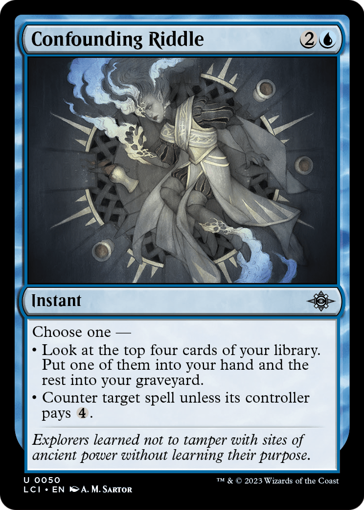 Confounding Riddle (LCI-050) [The Lost Caverns of Ixalan] Foil