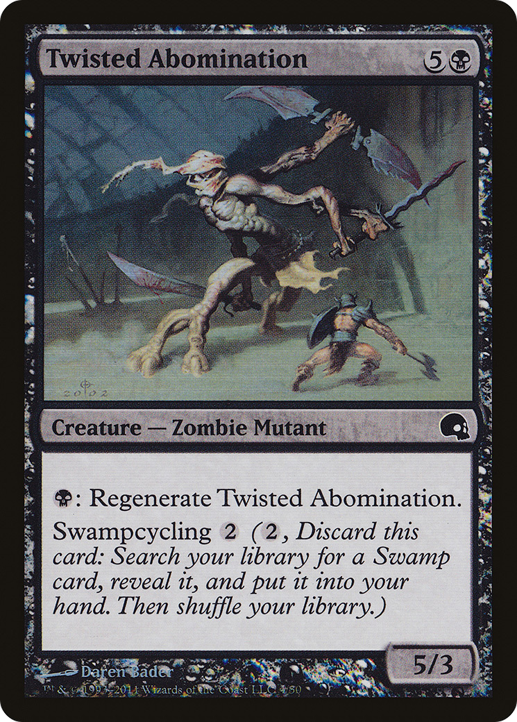 Twisted Abomination (GRV-004) [Premium Deck Series: Graveborn] Foil