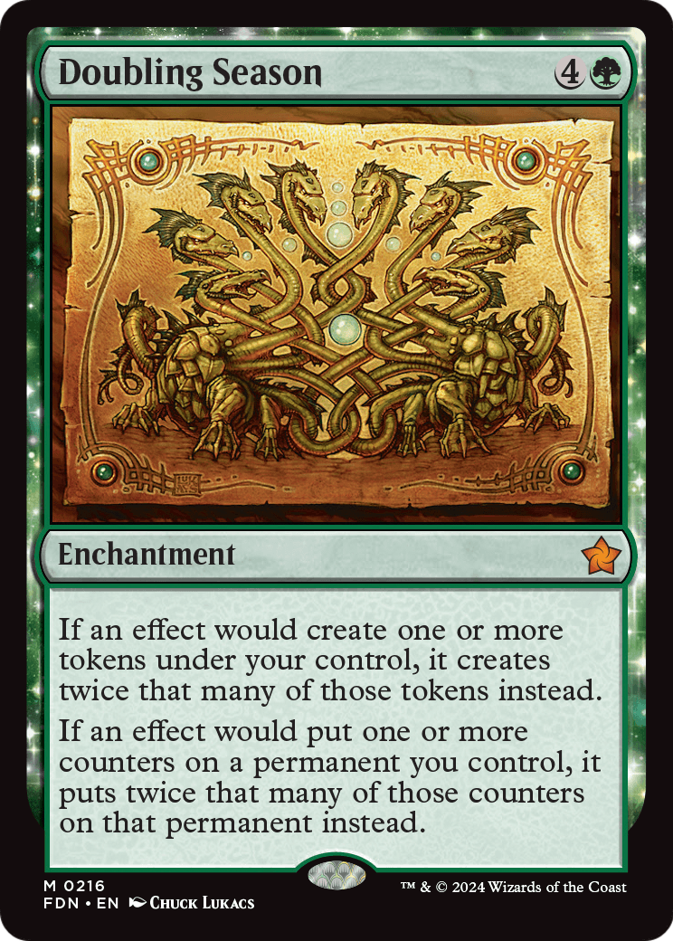 Doubling Season (FDN-216) [Foundations] Foil