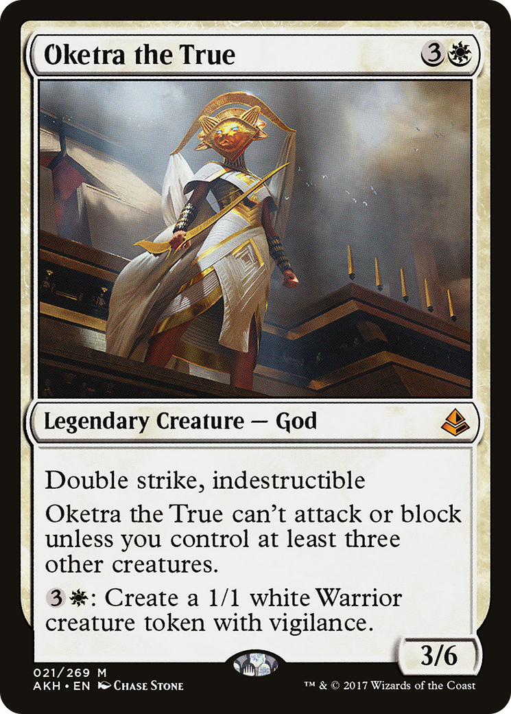 Oketra the True (AKH-021) [Amonkhet] Foil