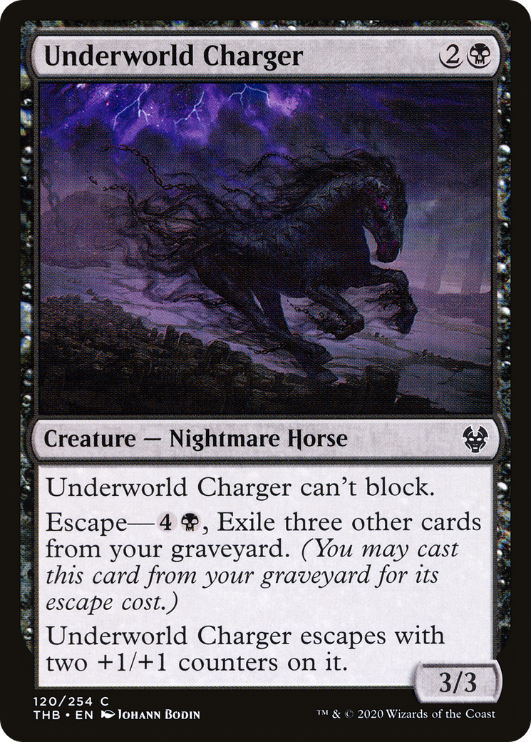 Underworld Charger (THB-120) [Theros Beyond Death] Foil
