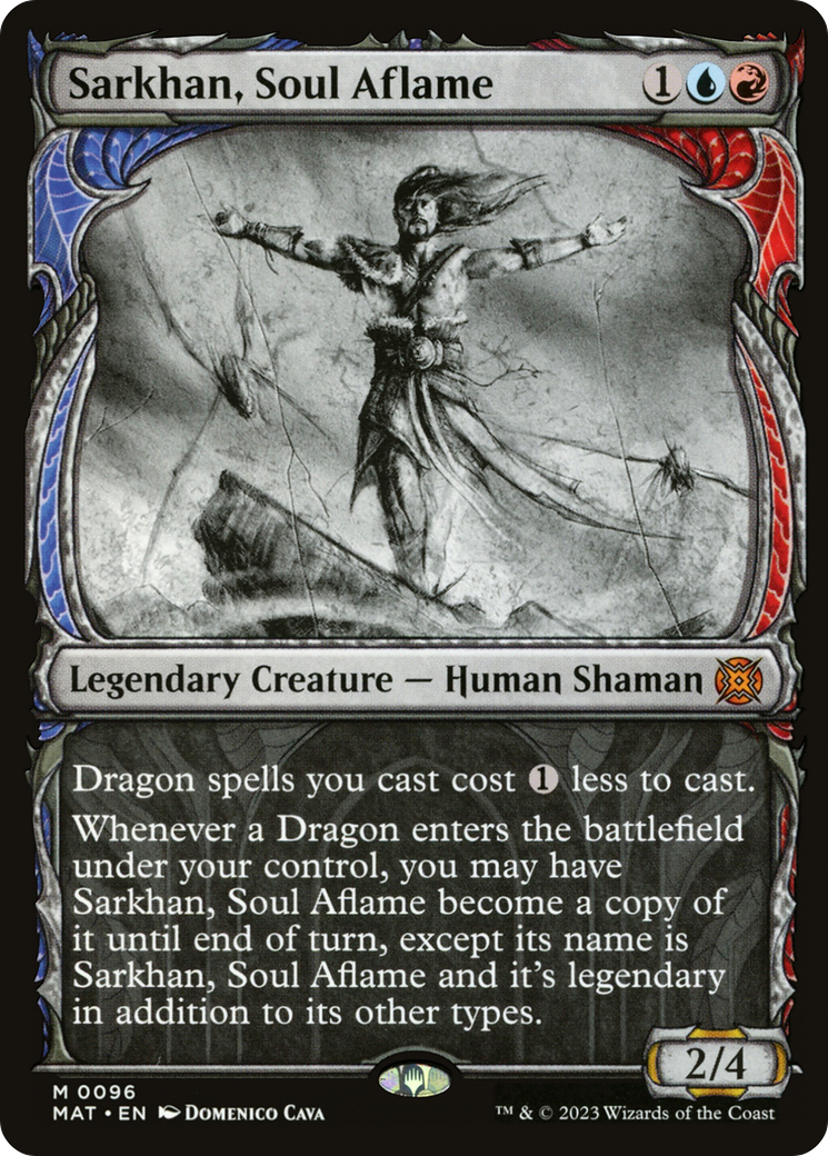 Sarkhan, Soul Aflame (Showcase) (MAT-096) [March of the Machine: The Aftermath]
