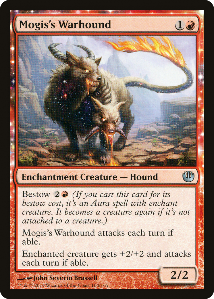 Mogis's Warhound (JOU-104) [Journey into Nyx] Foil