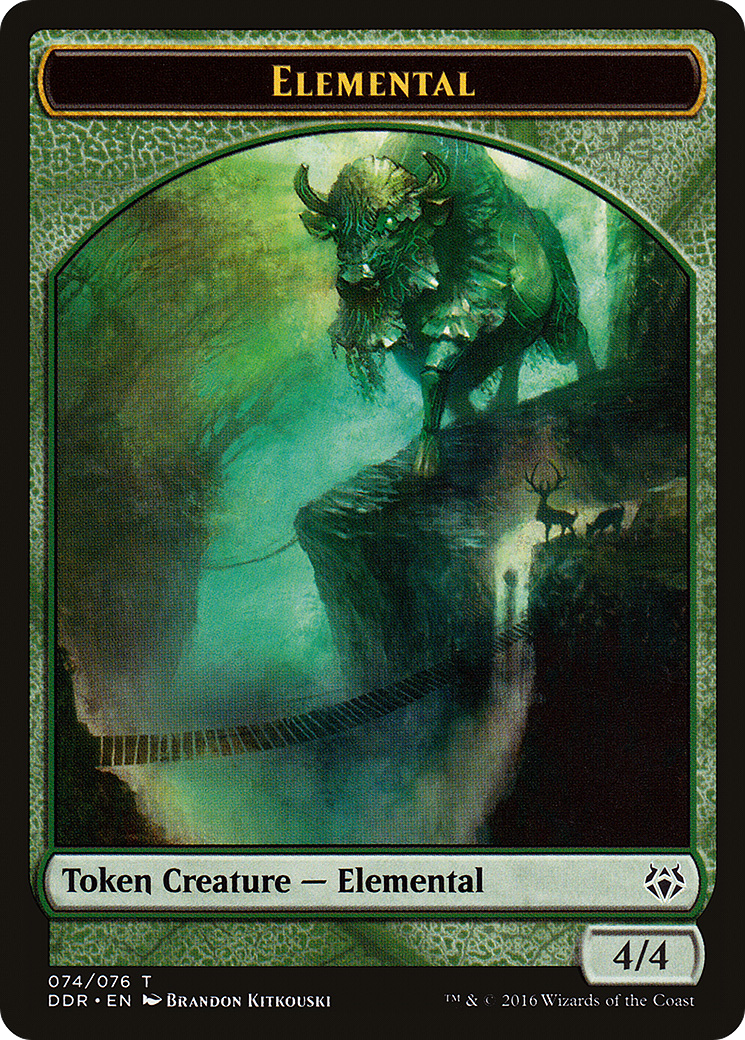 Elemental Token (DDR-074) [Duel Decks: Nissa vs. Ob Nixilis]
